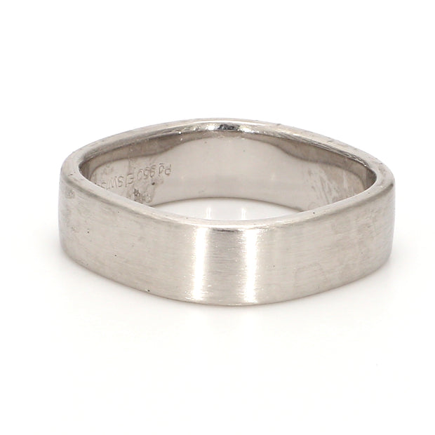 European-Shank Matte Plain Metal Band