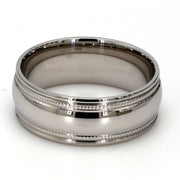 Cobalt White Metal Gent's Band by Ritani