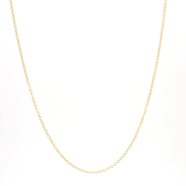 Yellow Gold Cable Necklace