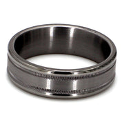 Comfort-Fit Plain Metal Band