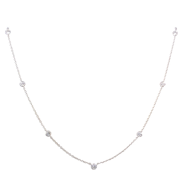 Diamond-by-the-yard Diamond Necklace
