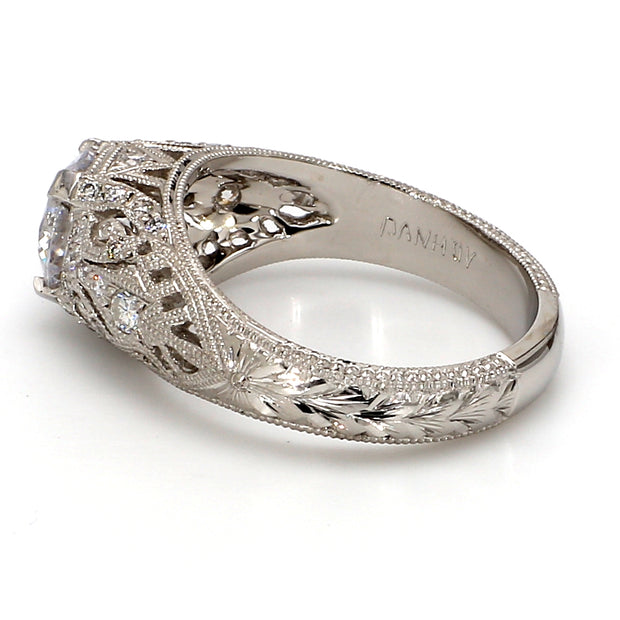 Pave Engagement Ring