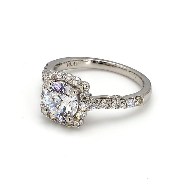 Halo Engagement Ring by Verragio
