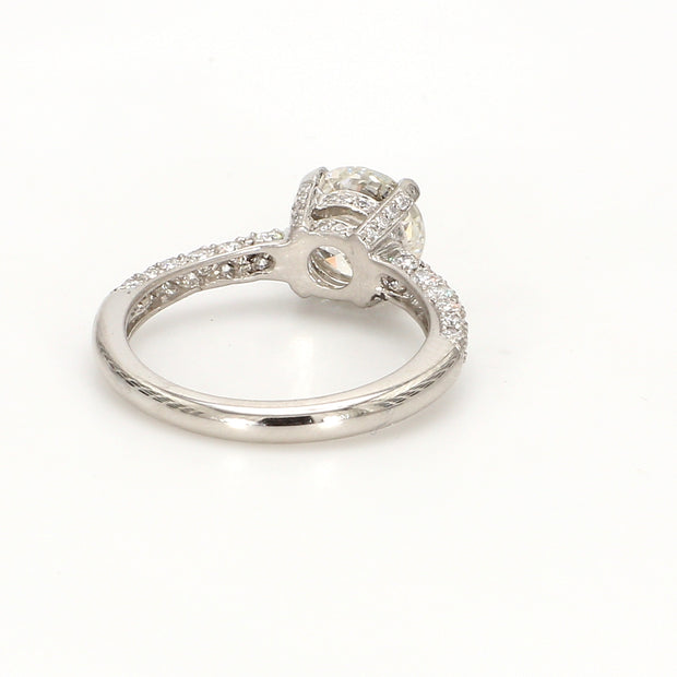 Pave Engagement Ring