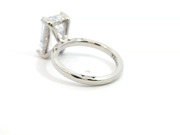 Simply TACORI Emerald-Cut Diamond Solitaire Engagement Ring