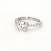 Pave Engagement Ring