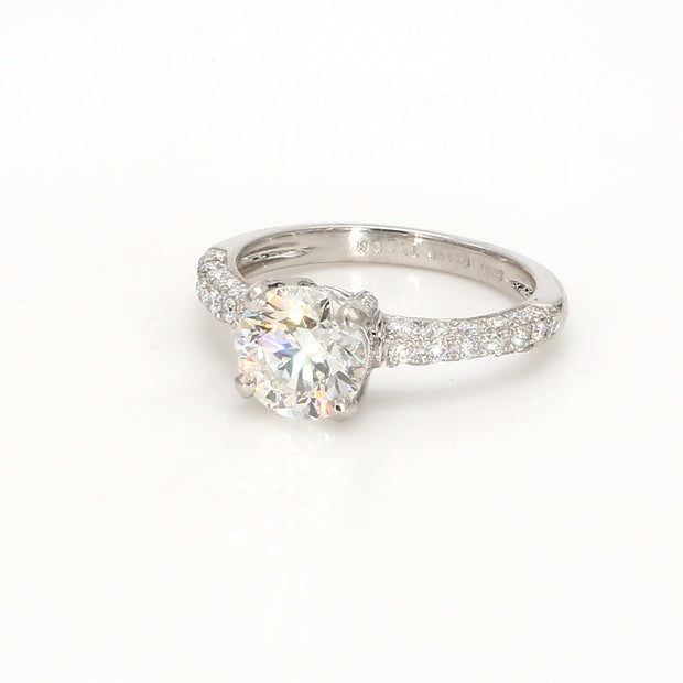 Pave Engagement Ring