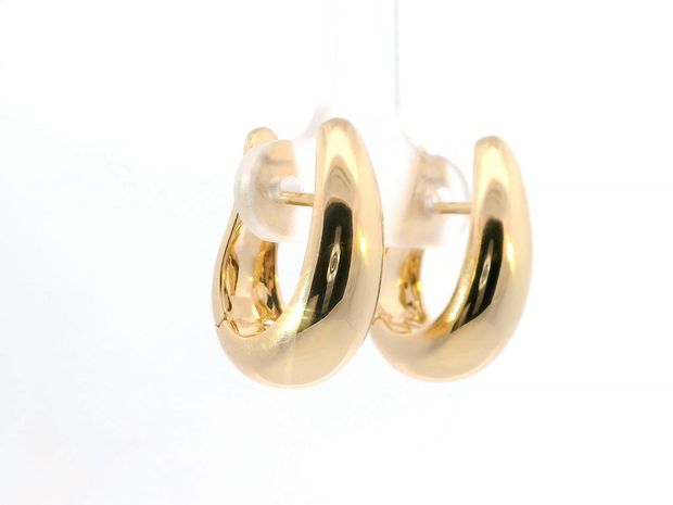 Teardrop Hoop Earrings