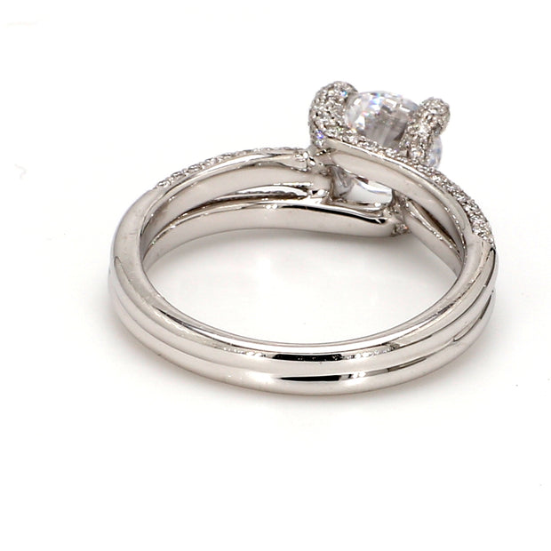 Pave Engagement Ring