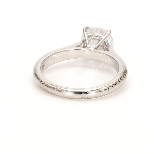 Platinum Solitaire Engagement Ring