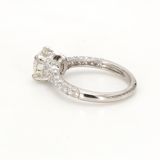 Pave Engagement Ring