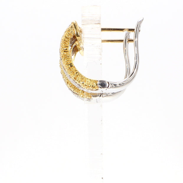 Huggie Diamond Earrings