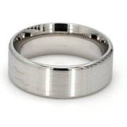Cobalt White Metal Gent's Band by Ritani