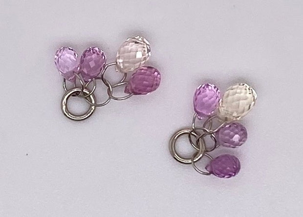 Briolette Light Gemstone Earrings