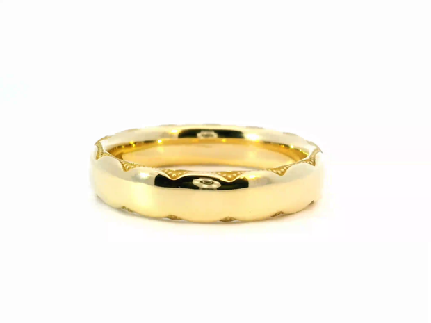 TACORI High Polish Engraved Band