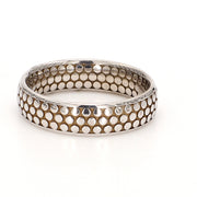 Tubetto Textured Plain Metal Band