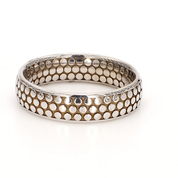 Tubetto Textured Plain Metal Band