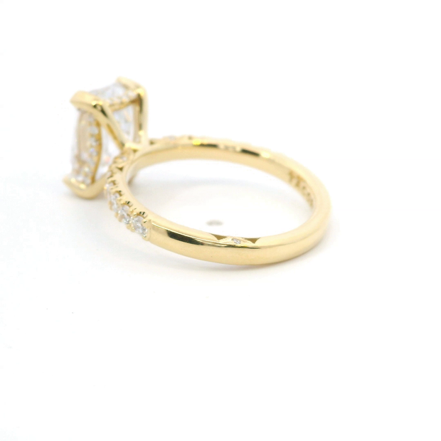 Simply TACORI Emerald Pave Engagement Ring