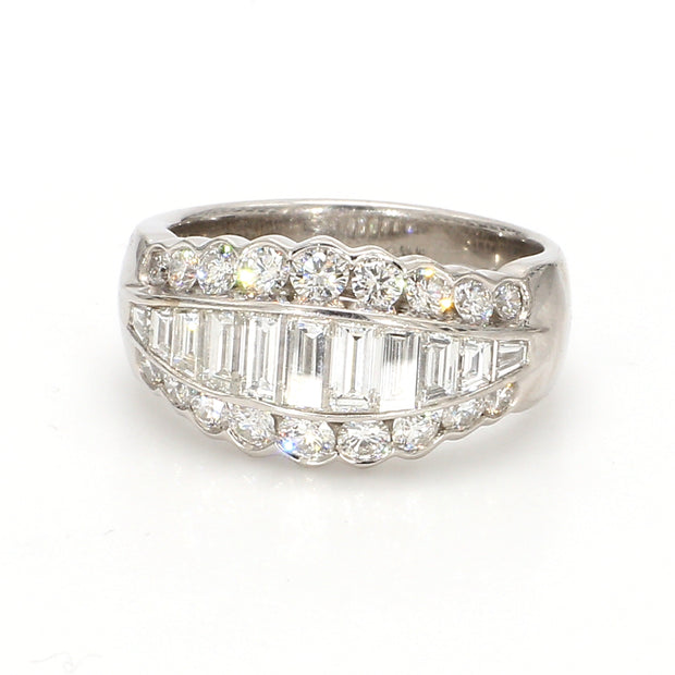 Anniversary Vintage Half-Way Band