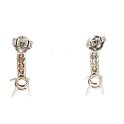 Drop Diamond Earrings