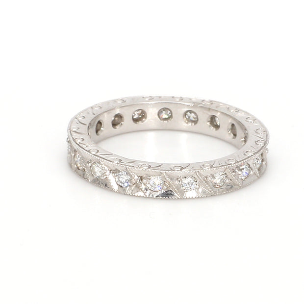 Antique Eternity Band
