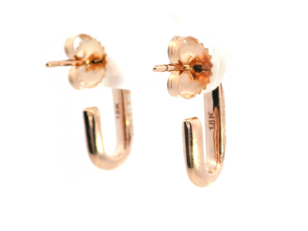 TACORI Crescent Eclipse Diamond Link Earrings