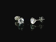 Platinum Lab-Grown Diamond Martini Studs 1.40CTW