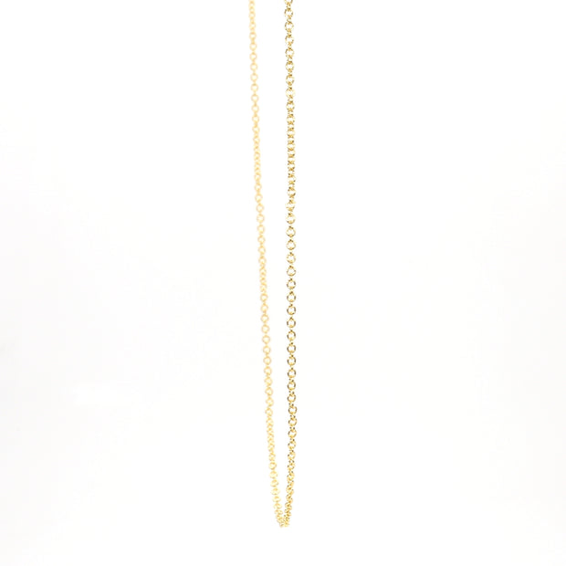 Yellow Gold Cable Necklace