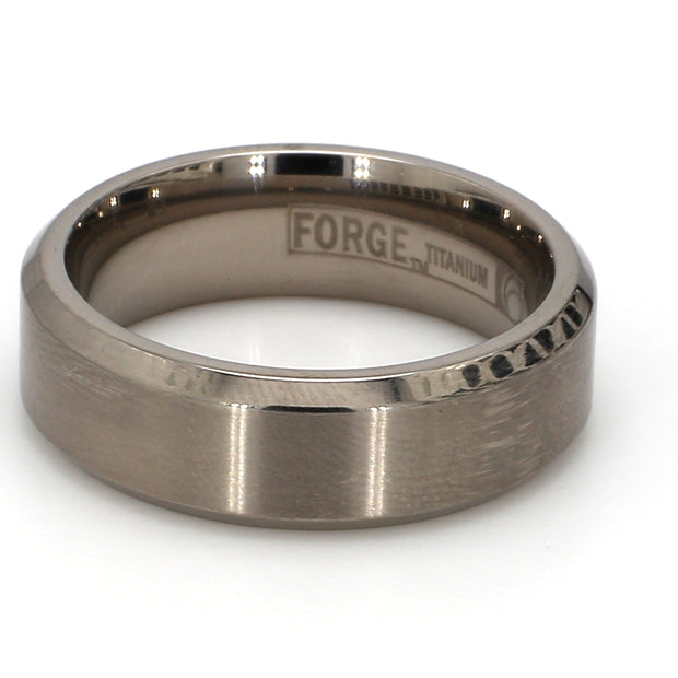 Comfort-Fit Mixed Plain Metal Band