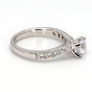 Pave Engagement Ring