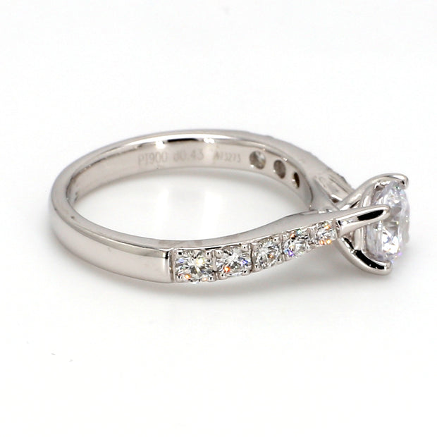 Pave Engagement Ring