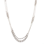 Platinum Starspun Necklace