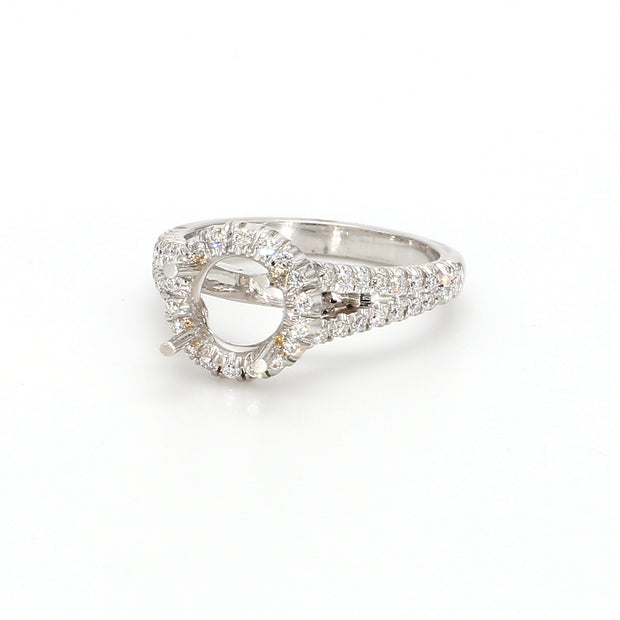 Halo Engagement Ring