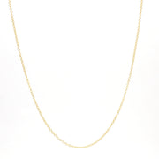 Yellow Gold Cable Necklace