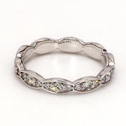 TACORI Sculpted Crescent Side Profile Eternity Band