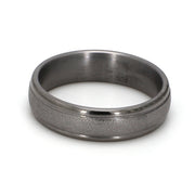 Comfort-Fit Wirebrush Plain Metal Band