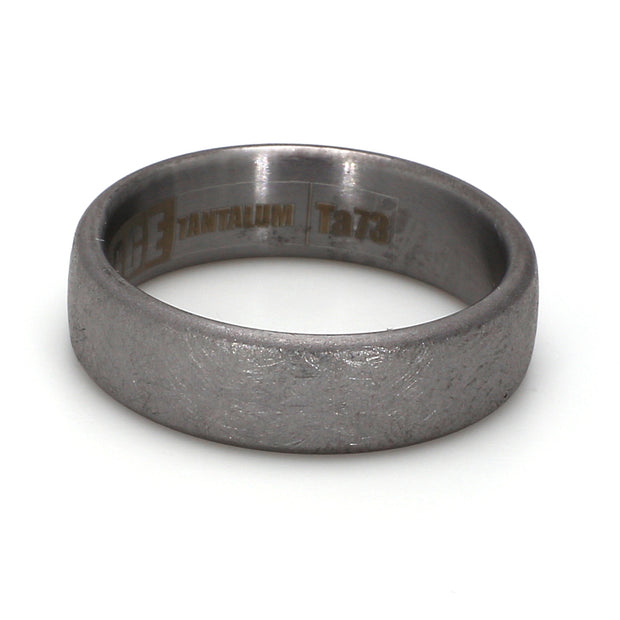Comfort-Fit Wirebrush Plain Metal Band