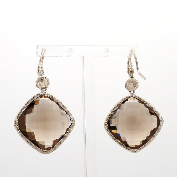 TACORI Smokey Quartz Briolette Earrings