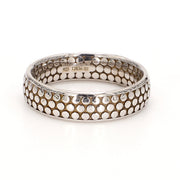 Tubetto Textured Plain Metal Band