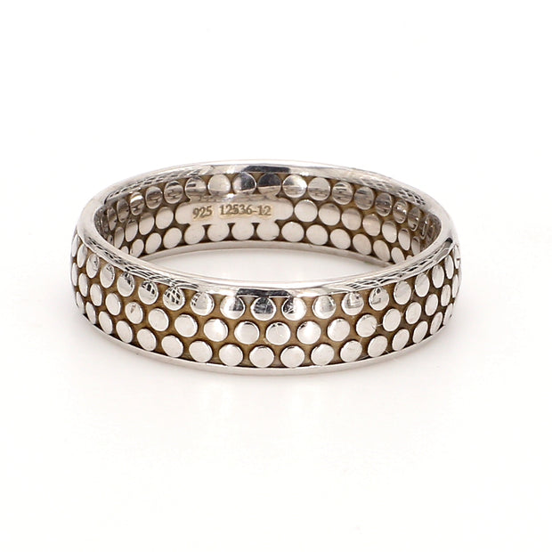 Tubetto Textured Plain Metal Band