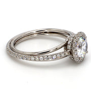 Halo Engagement Ring