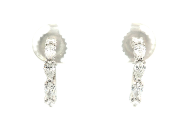 TACORI Pear Diamond Earrings