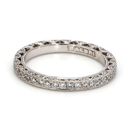 4-Prong Side Detail Eternity Band