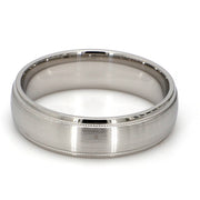 Cobalt White Metal Gent's Band by Ritani