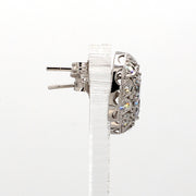 TACORI Classic Crescent Vintage Stud Diamond Earrings