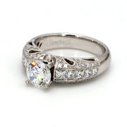 Pave Engagement Ring
