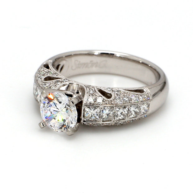 Pave Engagement Ring