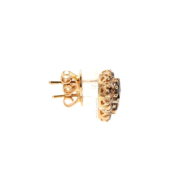 Champagne Diamond Earrings