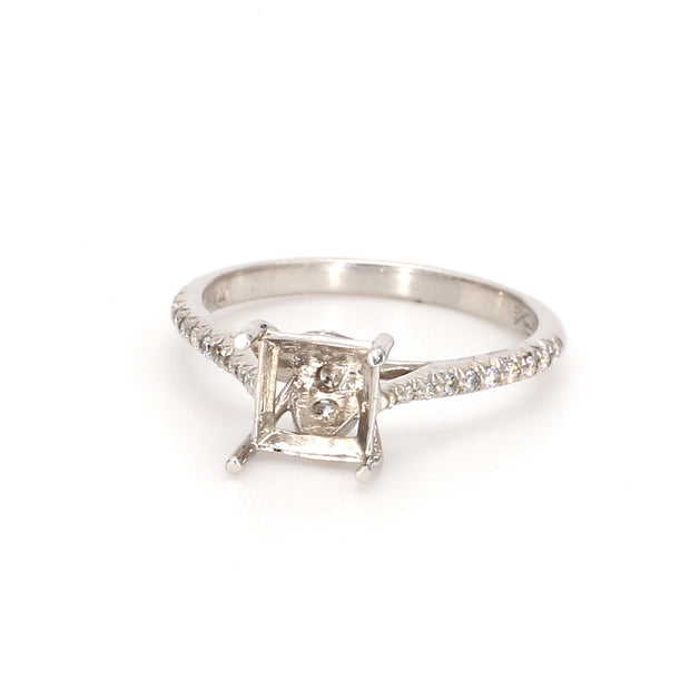 Pave Engagement Ring