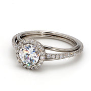 Halo Engagement Ring